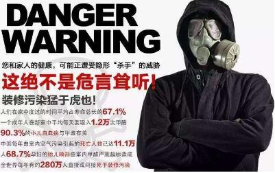 你必須了解室內甲醛標準值的范圍！